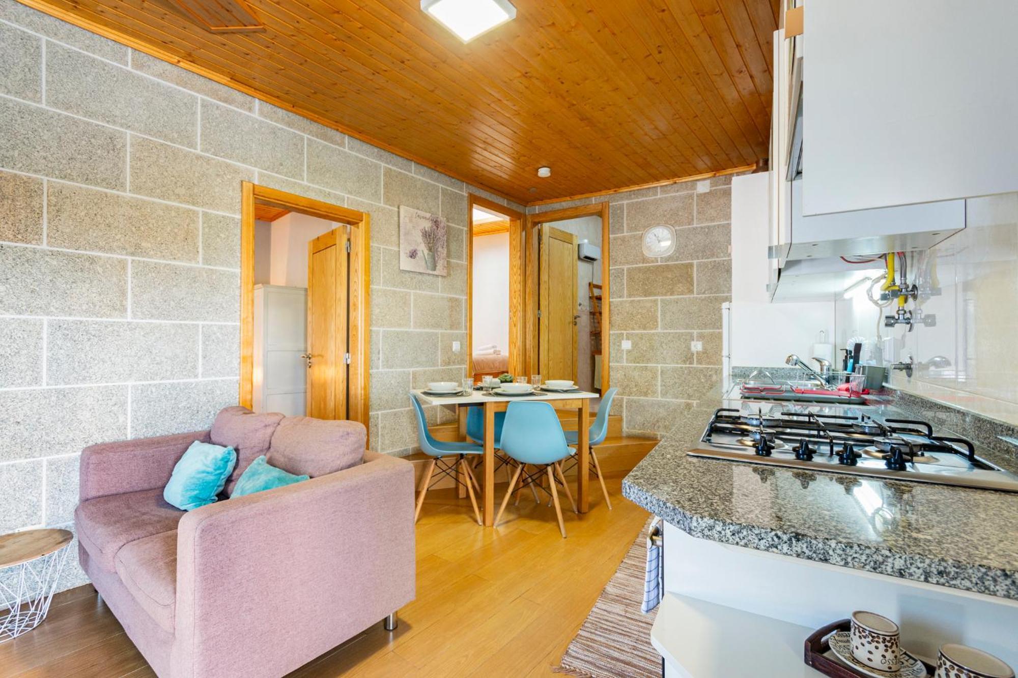 Casa Rustica T2 Com Salamandra E Cozinha - Seia - Serra Da Estrela - Casa Do Loureiro II Εξωτερικό φωτογραφία